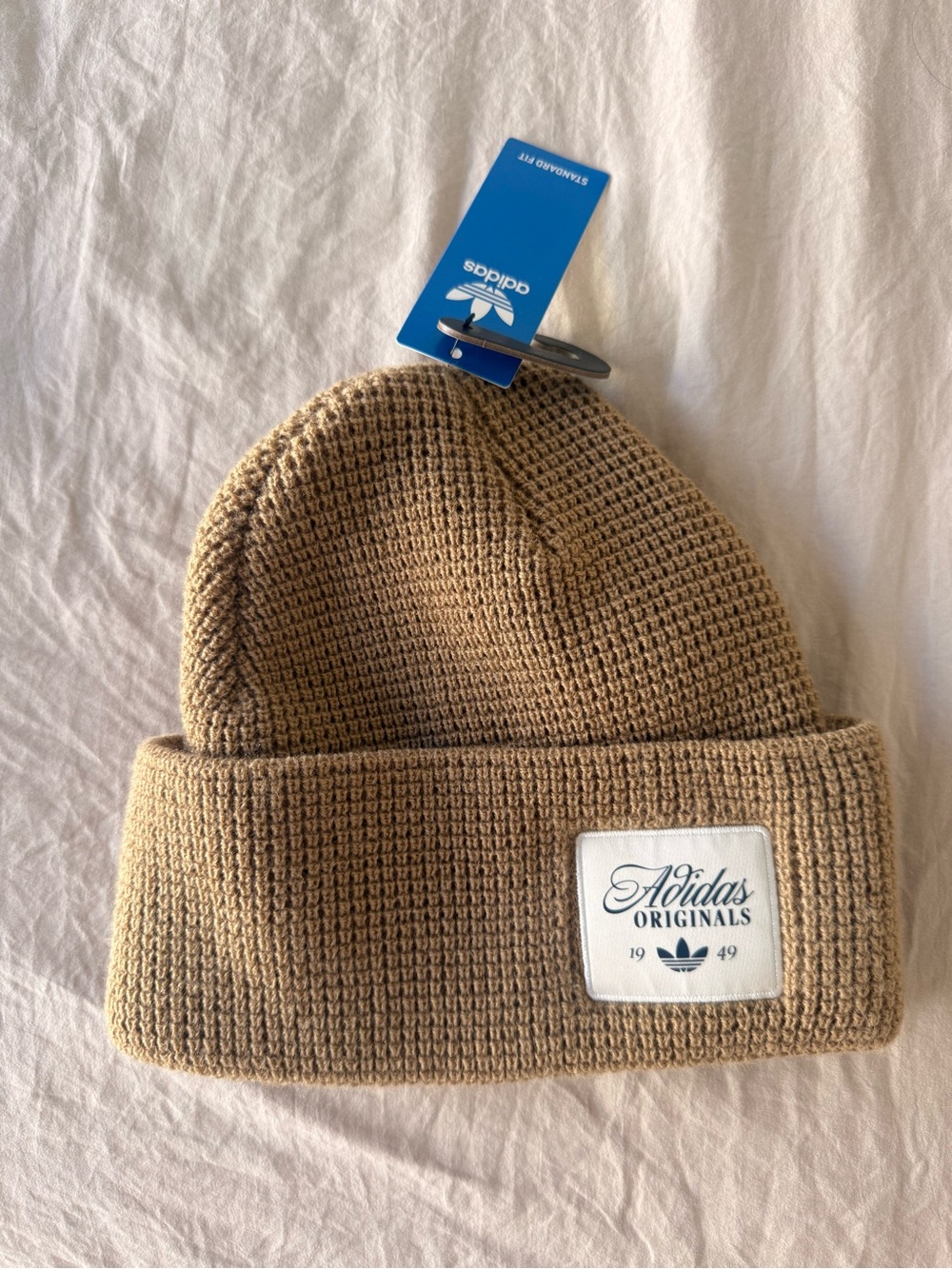 Adidas Originals unisex Tan Knit Beanie